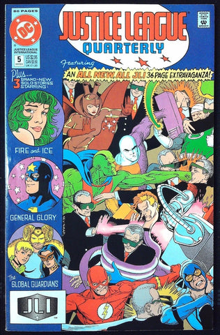 Justice League Quarterly #5 - DC Comics - 1991
