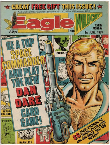 Eagle - British Comic - 3rd June 1989 - No gift