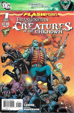 Flashpoint Frankenstein and the Creatures of the Unknown #1 - DC Comics - 2011
