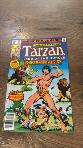 Tarzan #10 - Marvel Comics - 1977