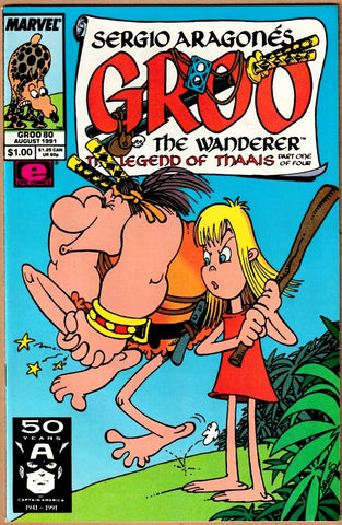 Sergio Aragones Groo The Wanderer #80 - Marvel Comics - 1991