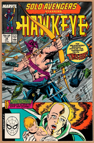 Solo Avengers #18 - Marvel Comics - 1989