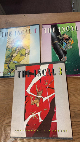 The Incal #1-3 - Titan Comics - 1988