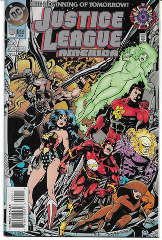 Justice League America #0 - DC Comics - 1994