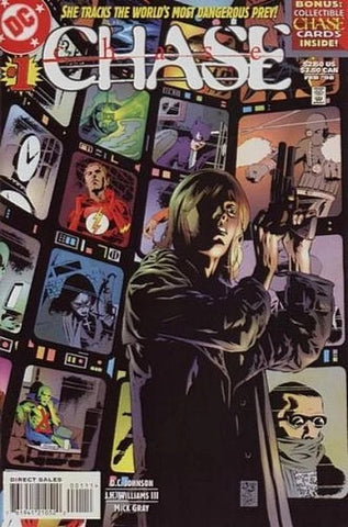 The Chase #1 - DC Comics - 1998 - With Cards
