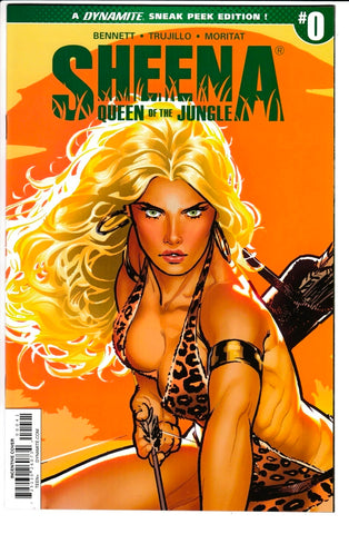 Sheena Queen of the Jungle #0 - Dynamite Comics - 2017 - Sook Variant