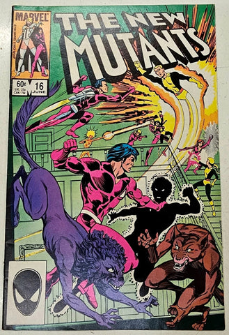 The New Mutants #16 - Marvel Comics - 1984