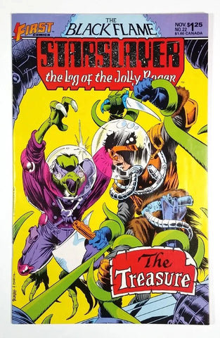 Starslayer: Log of the Jolly Roger #22 - First Comics - 1984