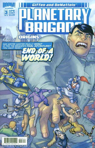 Planetary Brigade: Origins #3 - Boom! Studios - 2007