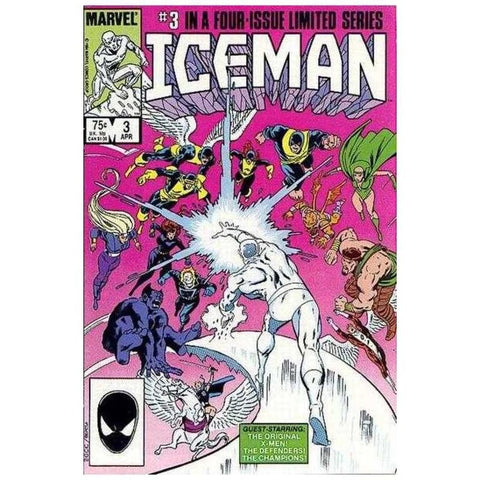 Iceman #3 - Marvel Comics - 1984