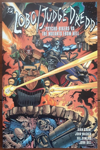 Lobo/Judge Dredd Psycho Bikers vs the Mutants From Hell - DC Comics - 1995
