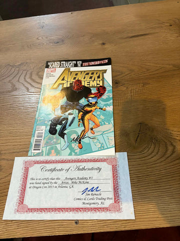 Avengers Academy #3 - Marvel Comics - 2013 - Signed with COA