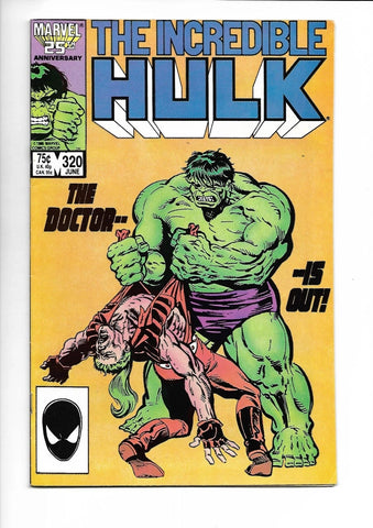 Incredible Hulk #320 - Marvel Comics - 1986