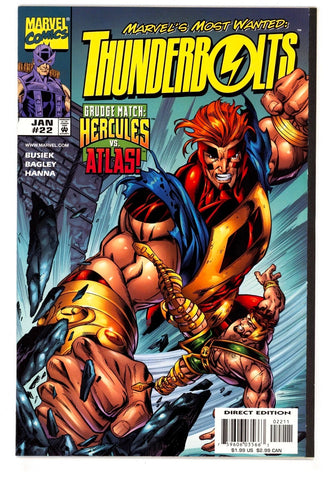 Thunderbolts #22 - Marvel Comics - 1998