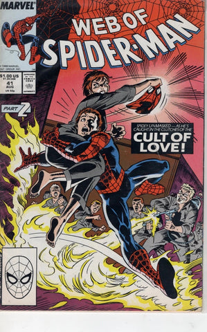 Web Of Spider-Man #41 - Marvel Comics - 1988