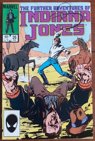 The Further Adventures Of Indiana Jones #26 - Marvel Comics - 1984