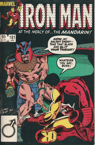 Invincible Iron Man #181 - Marvel Comics - 1984
