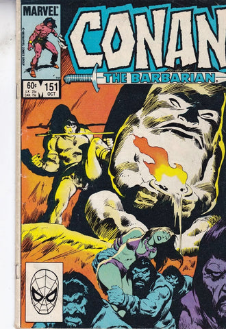 Conan the Barbarian #151 - Marvel Comics - 1983