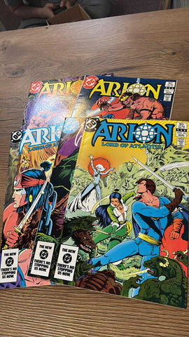 Arion Lord of Atlantis #10-14 - DC Comics - 1983 - 5 comic RUN
