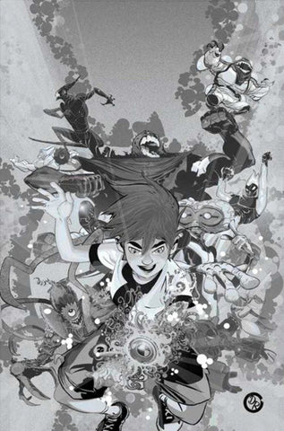 Ben 10 #1 - Dynamite Comics - 2026 - Cover M Rouleau Virgin Line Art