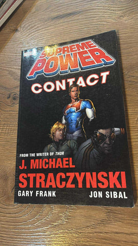Supreme Power: Contact  TPB - Marvel Comics - 2010 - J.M Straczynski