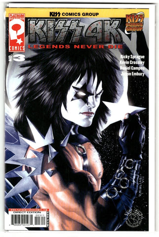 Kiss 4K : Legends Never Die #3 - Platinum Studios - 2007