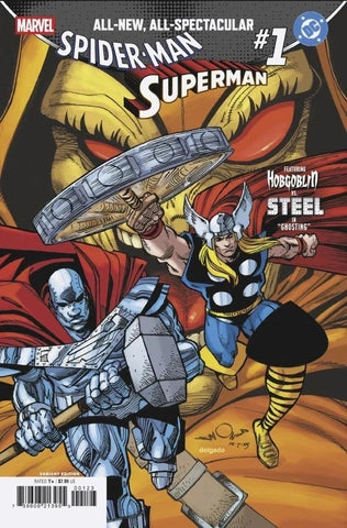 Marvel/DC: Spider-Man/Superman #1 - Marvel/DC - 2026 - Simonson Variant