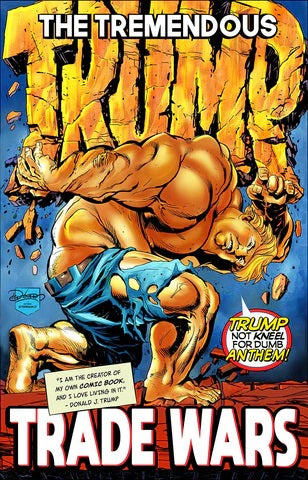 Tremendous Trump Trade Wars TPB - Antarctic Press - 2017