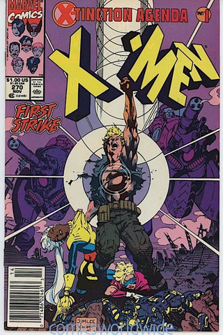 Uncanny X-Men #270 - Marvel Comics - 1990 - Newstand