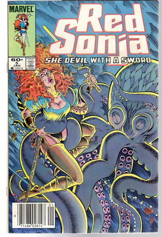 Red Sonja #5 - Marvel Comics - 1985 - Newsstand