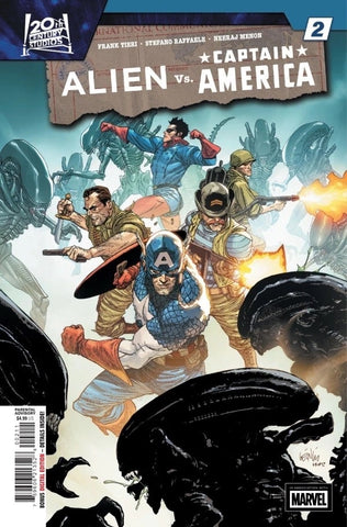 Alien vs Captain America #2 - Marvel Comics - 2025