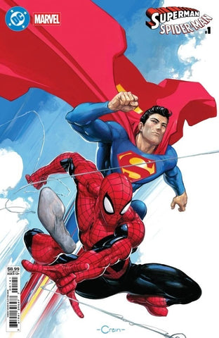 DC Marvel Superman Spider-Man #1 - DC/Marvel Comics - 2026 - Crain Variant