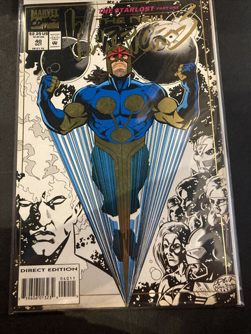 The New Warriors #40 - Marvel Comics - 1993