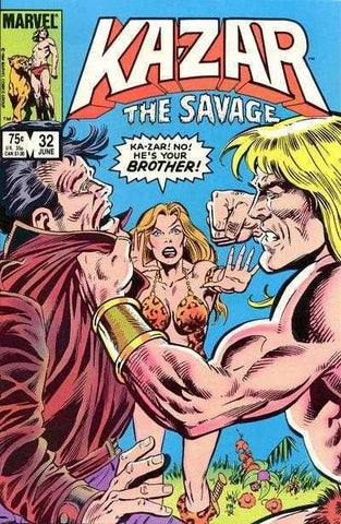 Ka-Zar The Savage #32 - Marvel Comics - 1984