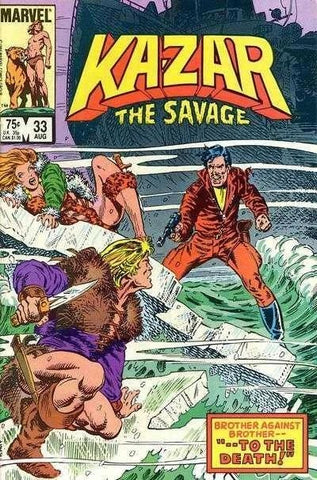 Ka-Zar The Savage #33 - Marvel Comics - 1984