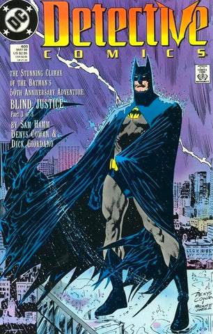 Detective Comics #600 - DC Comics - 1989