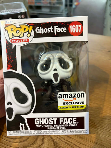 Scream - Ghost Face Ghostface (Glow Amazon Exclusive) #1607 - Funko Pop! Vinyl