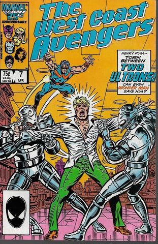 West Coast Avengers #7 - Marvel Comics - 1985