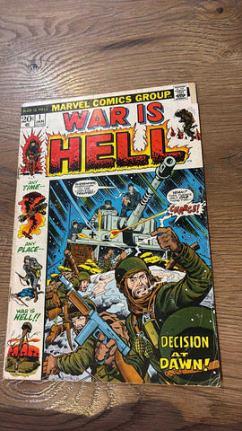War is Hell #1 - Marvel Comics - 1973