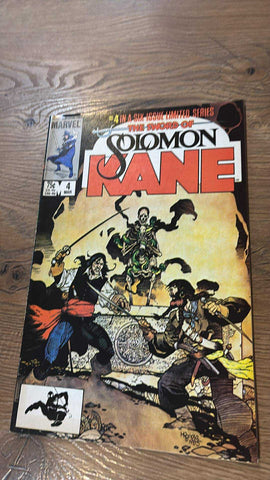 Solomon Kane #4 - Marvel Comics - 1986
