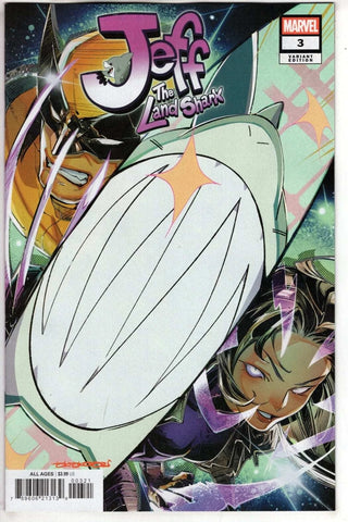 Jeff The Land Shark #3 - Marvel Comics - 2025 - Tokitokoro Variant