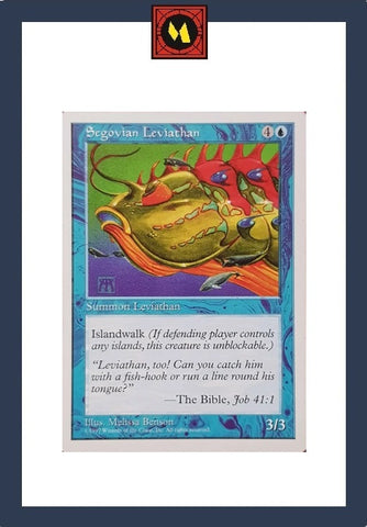 "Segovian Leviathan" - Magic The Gathering Card - 5th Edition