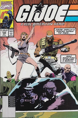 G.I. Joe #105 - Marvel Comics - 1990