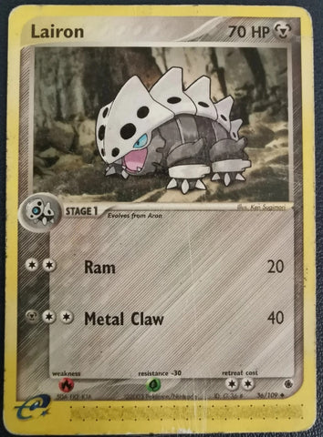 Lairon 36/109 - Pokémon Card - 2003 - NON-Holo