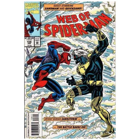 Web of Spider-Man #108 - Marvel Comics - 1993