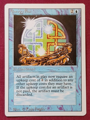 "Energy Flux" - Magic The Gathering - Revised