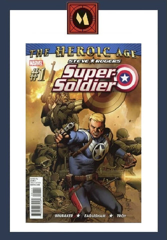 Steve Rogers: Super-Soldier #1 - Marvel Comics - 2010