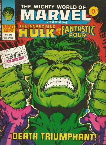 Mighty World of Marvel #310 - Marvel / British - 1978