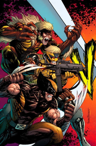 X-Lives of Wolverine #1 - Marvel - 2022 - Kirkham Exclusive Virgin Variant
