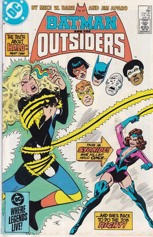 Batman and the Outsiders #20 - DC Comics - 1984